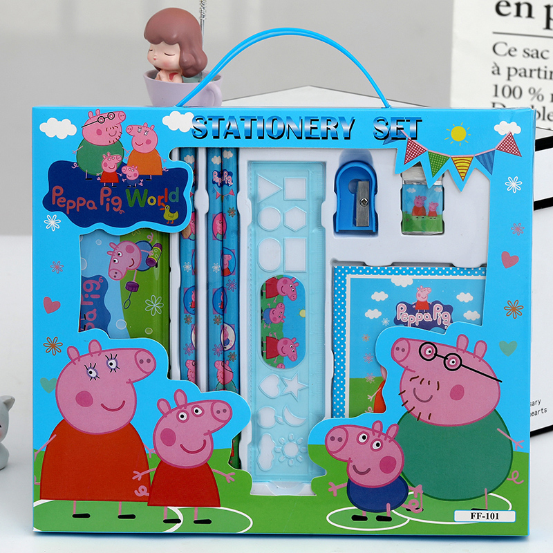 Start school stationery kit Gift kit Kindergarten learning supplies wholesale birthday gift award package