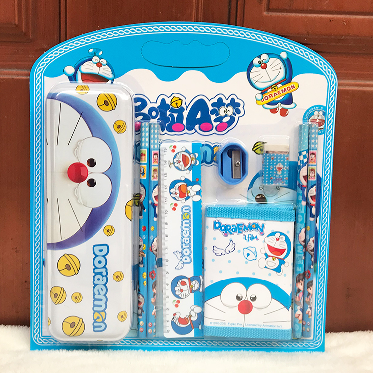 Six-1Children Stationery Elementary Student Wallet Box Learning SuppliestPresentation Awards Birthday Gift
