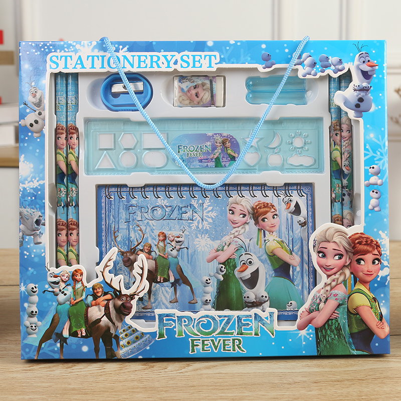 Six-1Children's Stationery Set Wholesale Primary School Student Supplies Kindergarten Prize Creative Gift Box