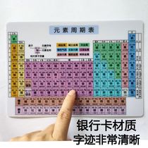 Chemical Elemental Period Table Small Card Mathematical Formula Commonly Used Total Sink Chemical Element First second handbook student first one