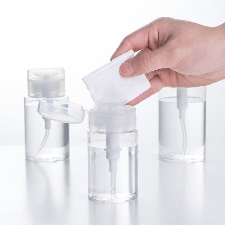 Loading and unloading makeup Water Empty Bottles Clear Clean Liquid Shampoo water Moisture Lotion WATER BOTTLE COSMETIC MOISTURIZING TRAVEL