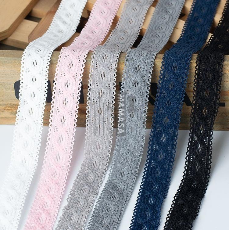 Elastic Lace Lace Loose Tight Belt Clothing Accessories Color Clothes Hollow Lace Lace Elastic Lace Elastic