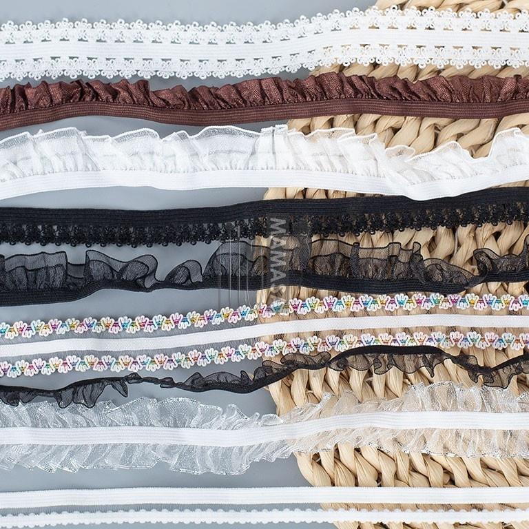 Neckline Lace Edge Elastic Lace Elastic Band Clothing Accessories Store Accessories Lace Ribbon Material Cloth Decorative Lace