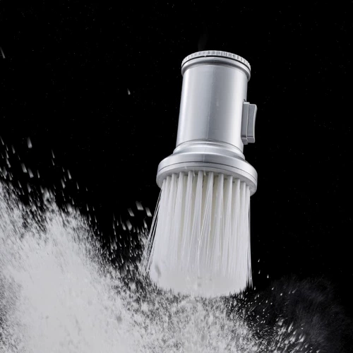 Шуан для тела порошкообразной подушки безопасности распыления муки щетки розовый волокно щетка для парикмахерской для волос.