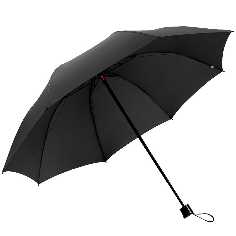 Red Leaf Customizable LOGO Windproof Umbrella Sturdy Reinforcement Anti-Strong Storm Umbrella Double Sunny Umbrella Male color umbrella