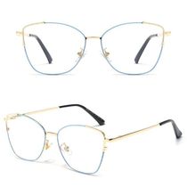 Metal Color Changing Glasses Non-prescription Lens UV