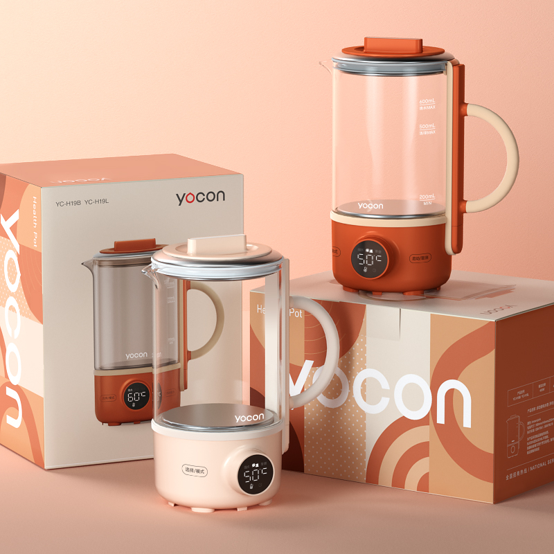 Onion health electric stew cup office boiling tea boiling water heating cup small mini electric boiling cup hot milk artifact