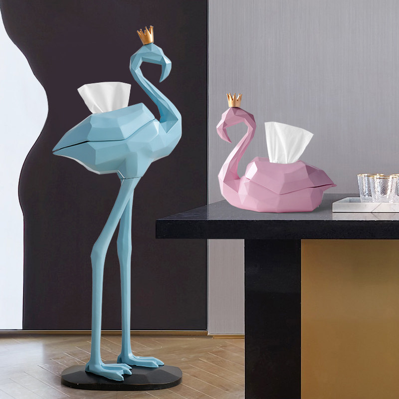 Tissue box Nordic ins light luxury living room powder room bathroom toilet paper box waterproof toilet hand wipe toilet paper box high-end