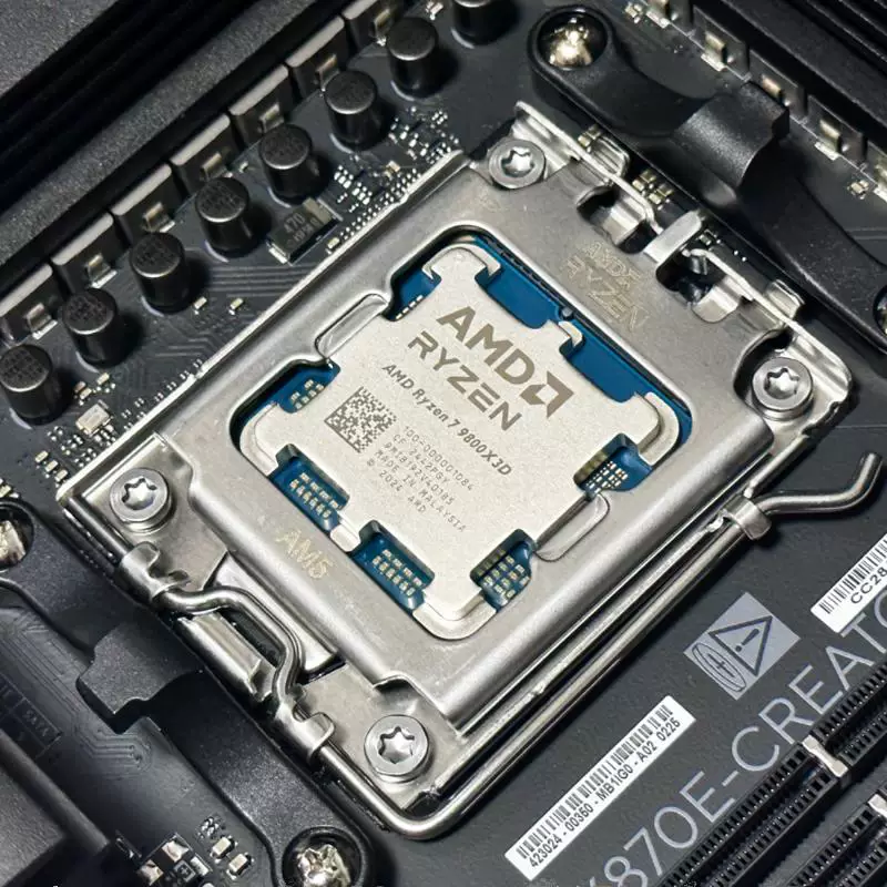 AMD Asus, материнская плата, процессор AMD Ryzen R7, 9800x, x3, 3D, x870