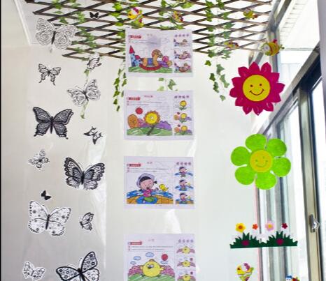 A4A3 Plastic transparent tape sheet kindergarten art material environment hanging decoration pvc painting graffiti soft handmade diy
