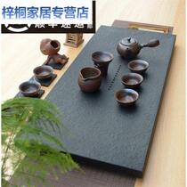 Whole Mullet Tea Tray Large Stone Tea Tray Drain Stone Stone Domestic Tea Set Tea Table