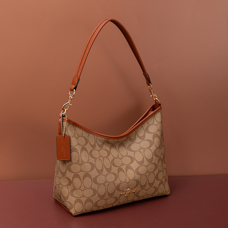 Official Genuine Leather Presbyopic Pattern Underarm Bag 2026 New Light Luxury Niche High-End Bag Women's Shoulder Crossbody Bag Official Genuine Leather Presbyopic Pattern Underarm Bag 2026 New Light Luxury Niche High-End Bag Women's Shoulder Crossbody Bag