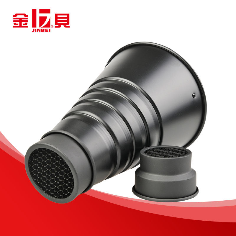 Golden Bay Beam Light Cylinder Payon Bayonet Pig Mouth Shadow Room Flash Photography Shed Light Cylinder With Honeycomb Spotlight Silo