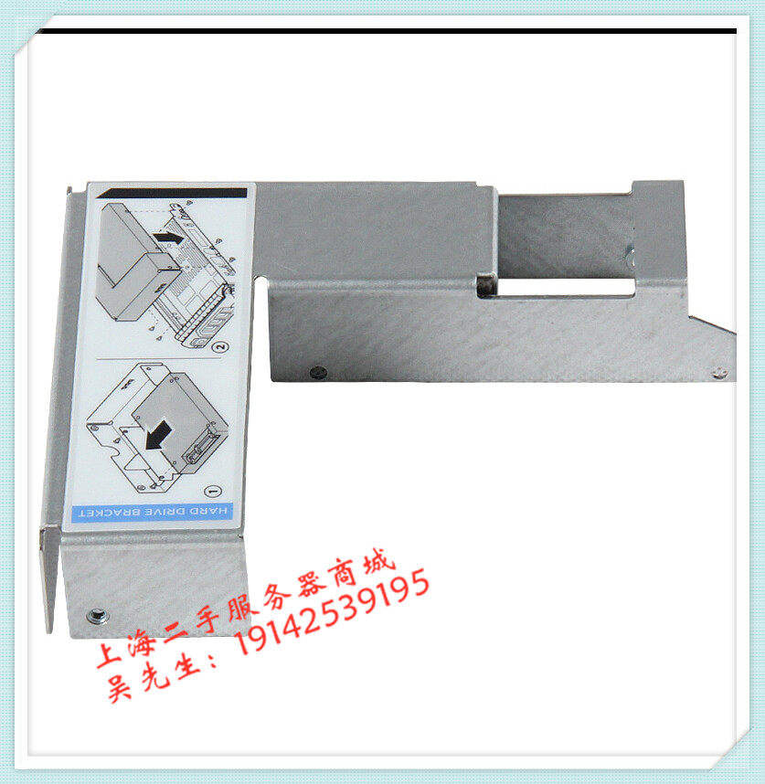New DELL server hard disk Bay 2 5 inch to 3 5 inch adapter bracket SATA SAS SSD