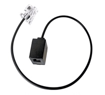 Telephone landline headset and headset RJ9 crystal head line sequence adapter multiple line sequence conversions