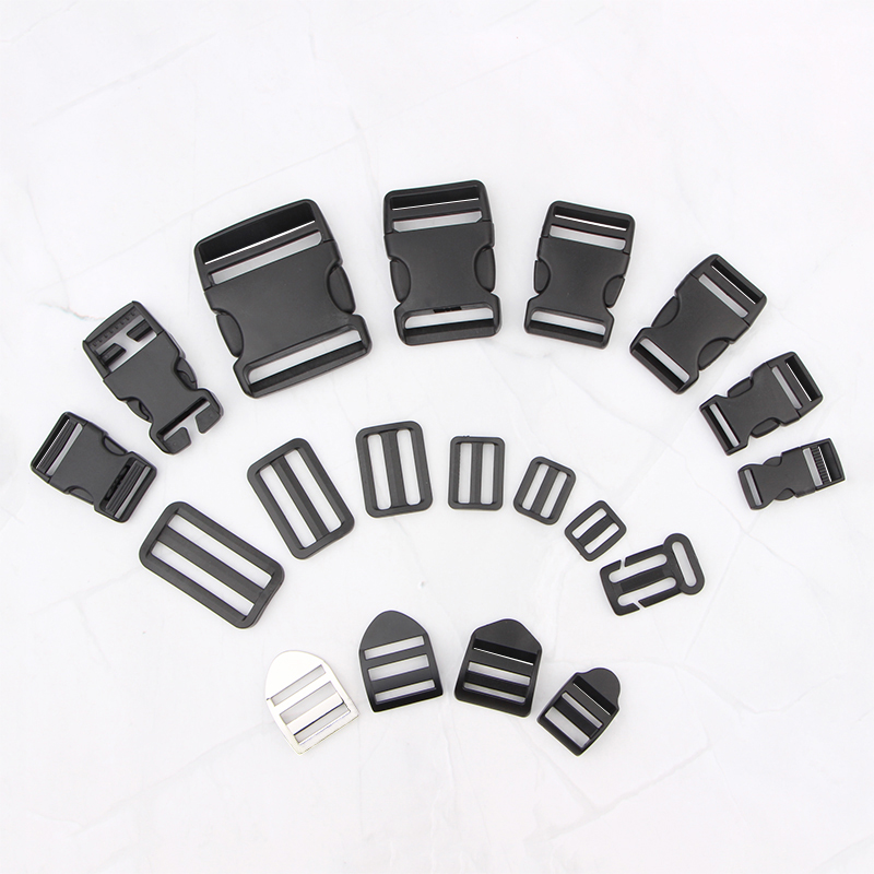 Backpack snap buckle buckle mother buckle plastic luggage belt bag accessories takeaway box mouth word buckle Japanese word buckle connection