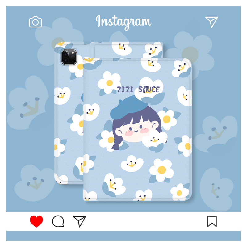 Girls iPad case air5 new 11 inch Pro tablet 10 2 shells 4 apple mini6 cute 2021 suitable for 9