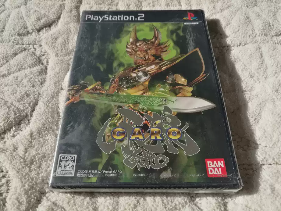 牙狼 PS2 PS2黄金骑士牙狼繁体中文版典藏游戏光碟GARO未