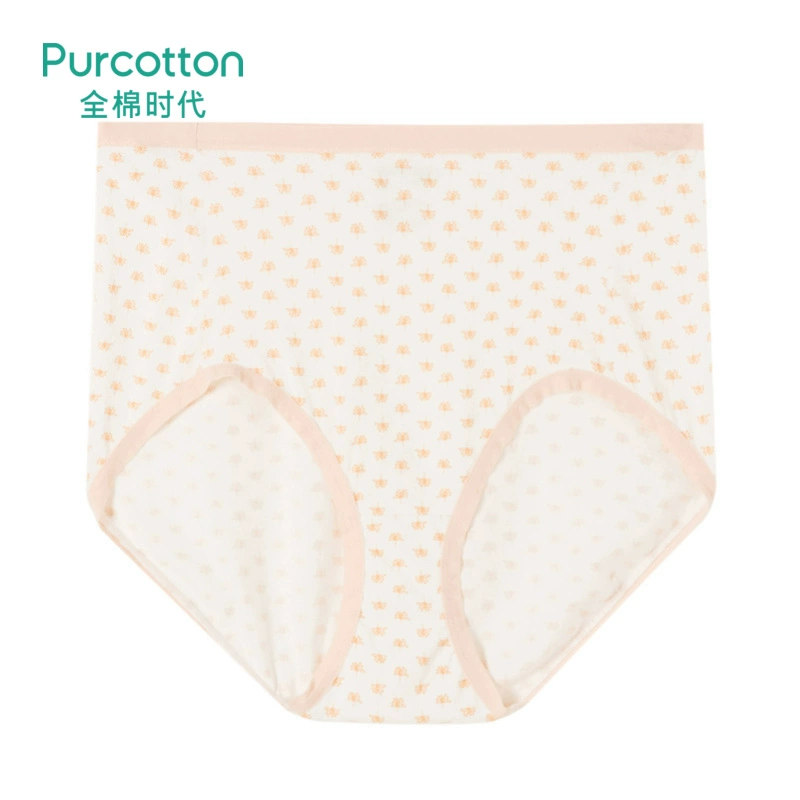 Purc Bông / cotton thời đại phụ nữ rắn màu bụng cao tóm tắt túi hip không dấu cotton đồ lót thoáng khí - Nam giới