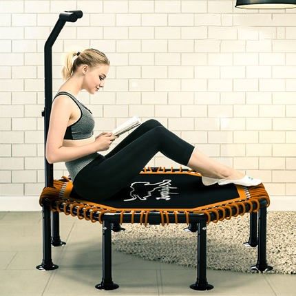 Adult Sports Weight-loss Instrumental Jumping Bed Trampoline Gym Fitness Room Home Children Indoor Bounce Bed Outdoor Rubbing Bed