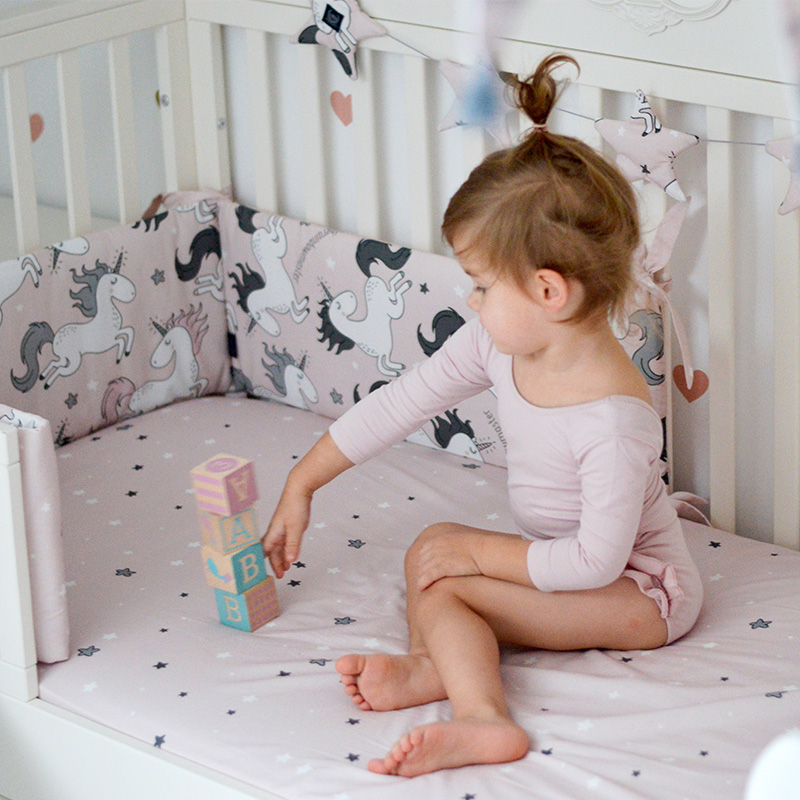 LaMillou Ramilo flagship Nord European crib single bed Kasa oval bed pure cotton breathable skin