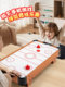 Tabletop Ice Hockey Board Game, Children's Game Table, Ice Hockey Machine, Two-Player Battle, Family Entertainment, Parent-Child Interactive Toy