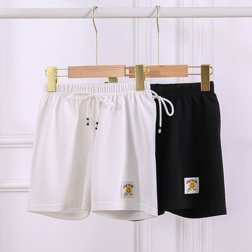 Спортивные шорты, летние детские штаны для отдыха, хлопковая тонкая летняя одежда, подходит для подростков