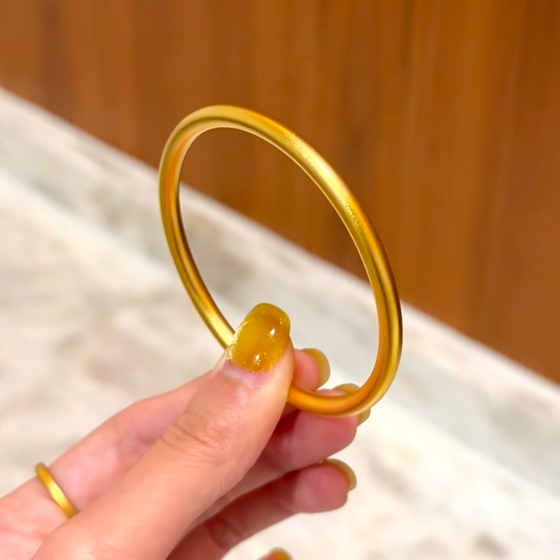 Traditional Gold-Plated Silver Bracelet for Women, 999 Solid Heritage Bracelet Jewelry, Gift for Girlfriend's Birthday