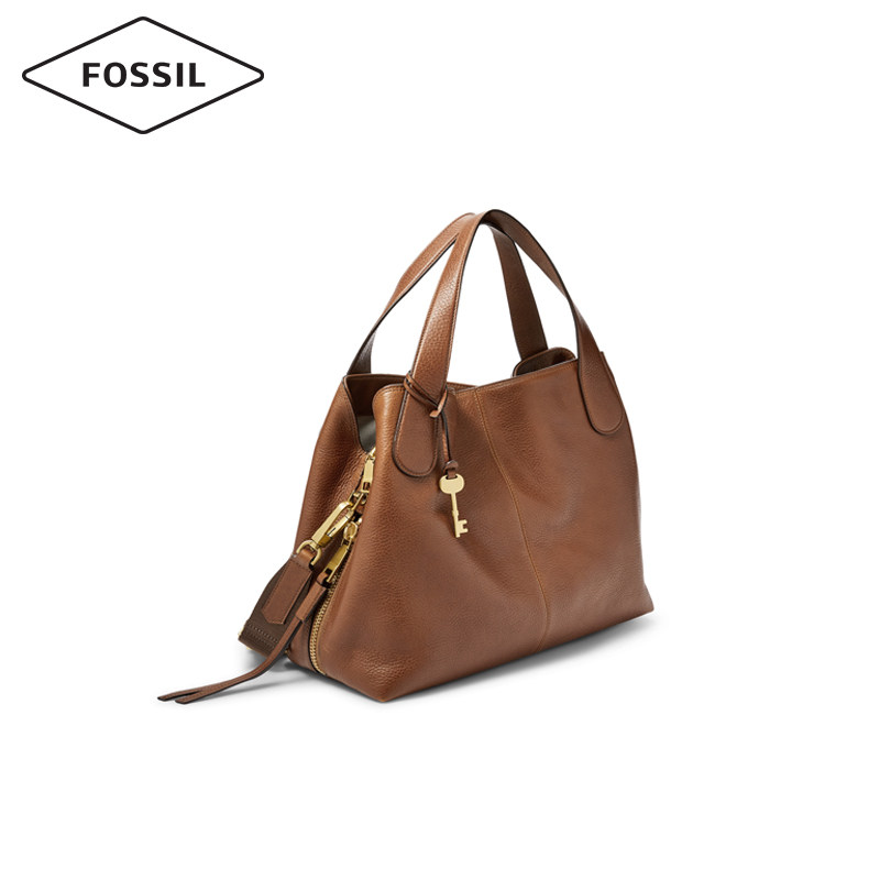 Fossil 化石 Maya系列 大容量 牛皮女式手提包单肩包 ZB7566200 天猫优惠券折后￥750包邮（￥1100-350）