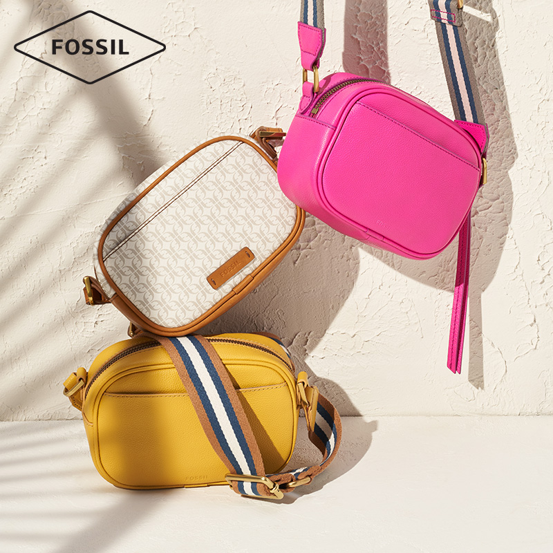 Fossil 化石 MAISIE系列 女式相机包 单肩包 SHB2419 天猫优惠券折后￥399包邮（￥989-590）多色可选