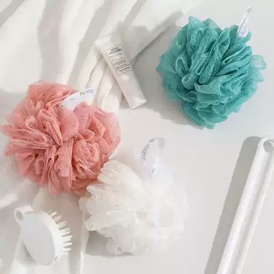 Soft children's bath ball bath flower large male bath not scattered girl cute back rub baby baby bath ball