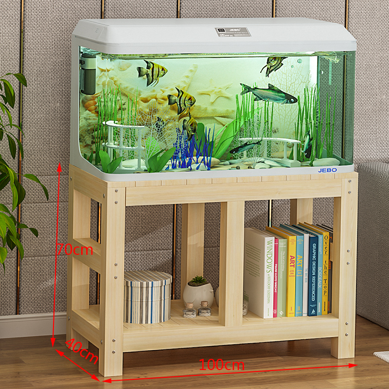 Aquarium tank bottom ark cabinet shelf base table cylinder plant order more solid wood