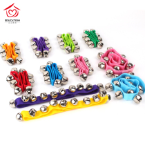 Orff percussion instrument wrist bell baby kindergarten children dance performance hand bell foot bell hand rattle early teaching aids