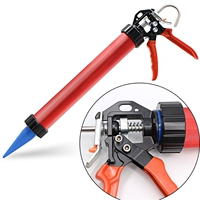 Профессиональный металлический красный клей-пистолет из мягкой резины, алюминиевый сплав