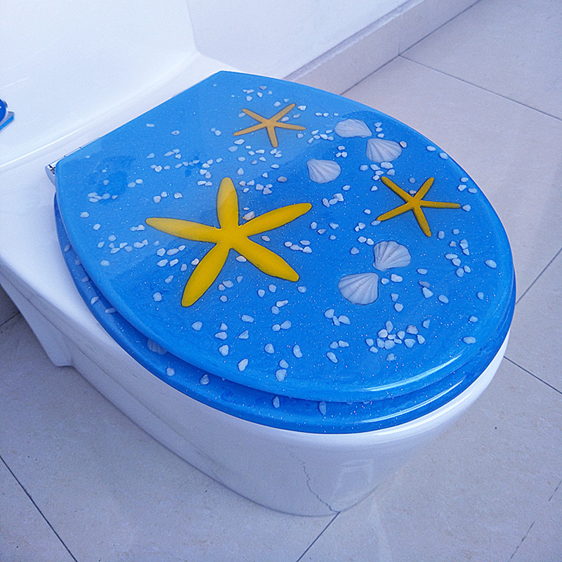 Toilet lid General thickened UVO type toilet Toilet Circle Old Toilet Cover cover Toilet Lid Home Accessories