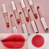 Помада, красные румяна для школьников, чай с молоком, дождевик, не выцветает