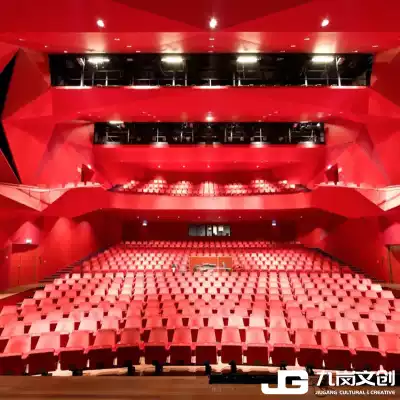 Jiugang GRG plate theater Theater museum exhibition hall Commercial field Special-shaped suspended ceiling modeling factory home customization