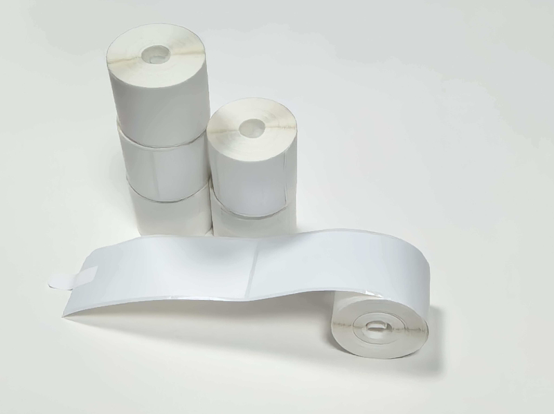 Removable Five-Layer Heat-Sensitive Synthetic Paper, Tear-Resistant Labels, 36*100, No Core, Minimum Order of 4 Rolls Removable Five-Layer Heat-Sensitive Synthetic Paper, Tear-Resistant Labels, 36*100, No Core, Minimum Order of 4 Rolls
