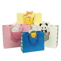 (10 packs) Childrens Day gift bag cartoon gift bag return Birthday Gift Bag tote bag