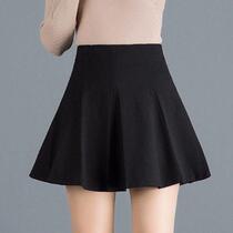 Skirt Women Autumn and Winter 2019 New Skirt Korean High Waist Joker A- line dress Pleated Umbrella Skirt