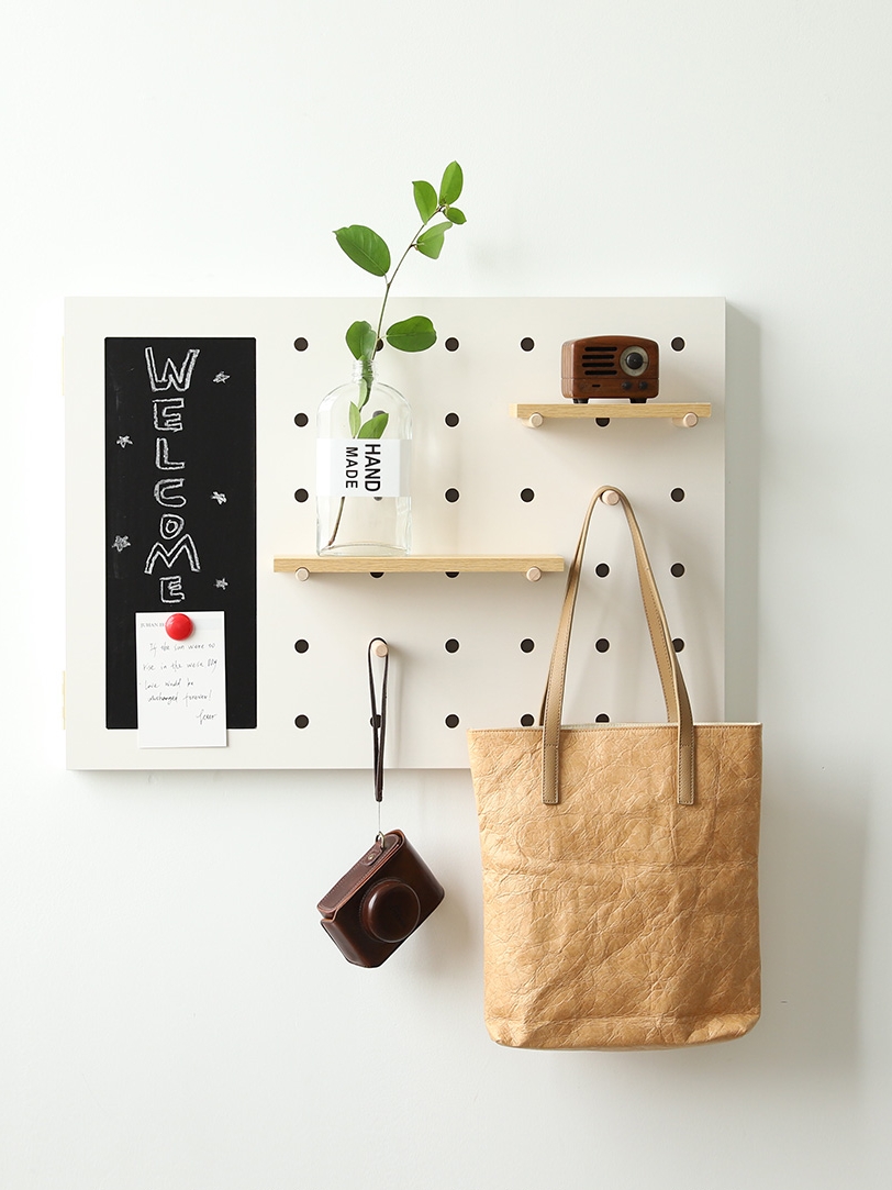Small wood good product Meter box Occlusion hole board shelf Magnetic blackboard Multimedia box Distribution box Creative decoration