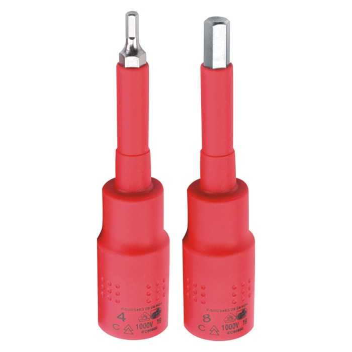 1 2VDE injection moulding insulating hexagonal screw-fitting sleeve eagle 118mm 118mm 75904 75905 75906