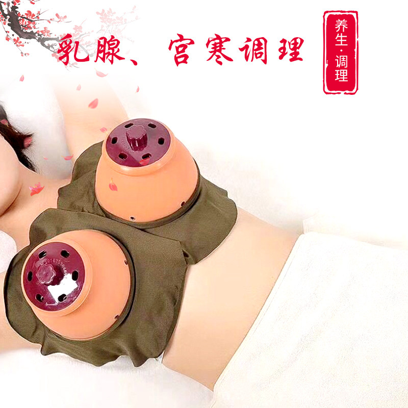 Beauty Salon Palace Moxibustion Chest Moxibustion chest Moxibustion Box Breast moxibustion tank Moxibustion Household Breast Conditioning Moxibustion Fumigation Apparatus