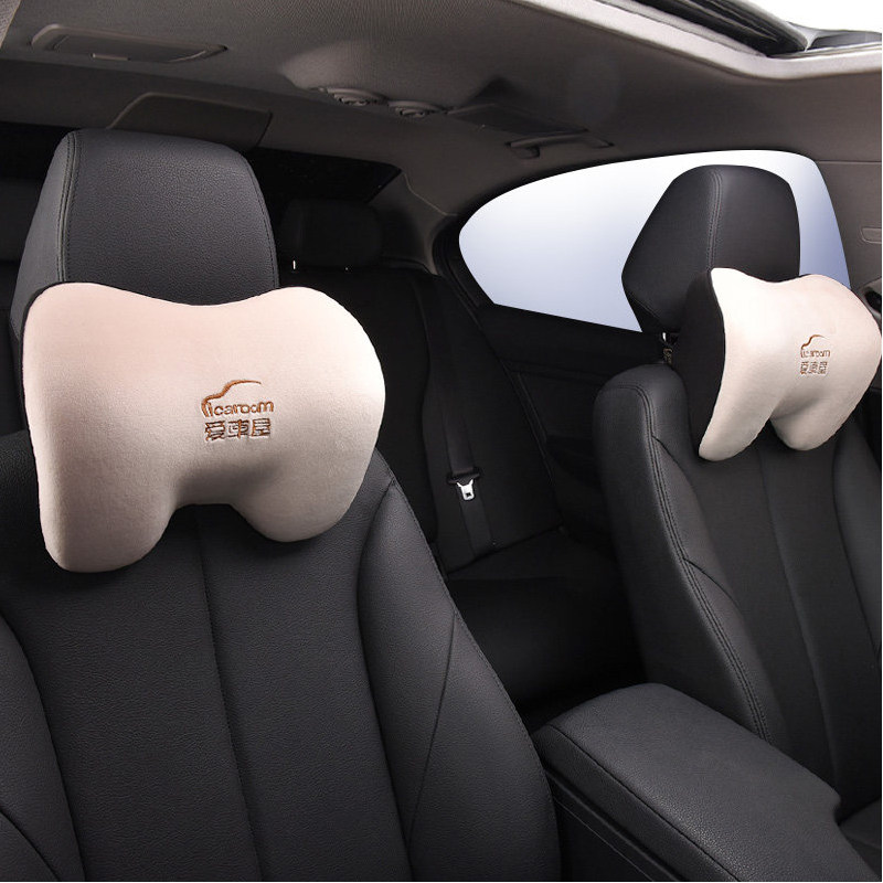 Love car house car pillow neck pillow car pillow seat pillow car memory foam neck pillow four seasons pair