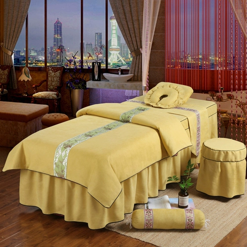 美知然 Массажер, косметическое покрывало, комплект, простыня, 4 предмета, скандинавский стиль, простой и элегантный дизайн