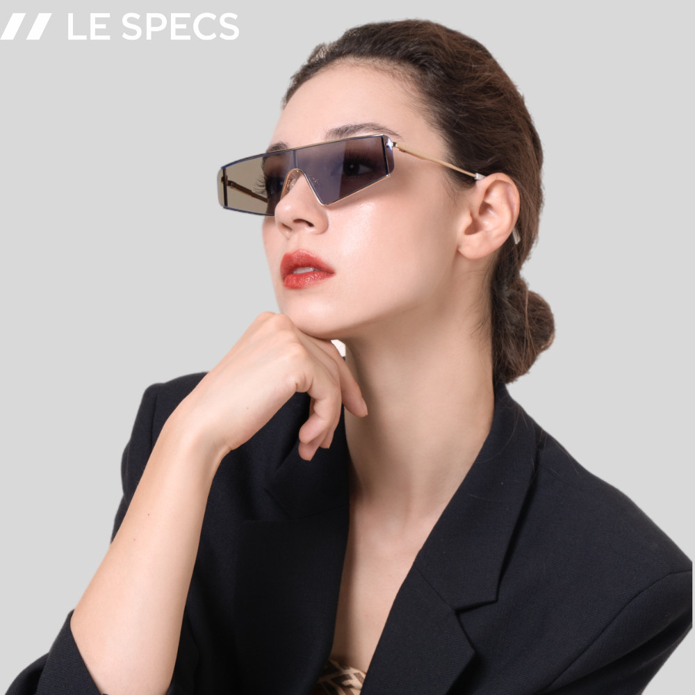 LeSpecs net red with the same sunglasses frameless fashion personality sunglasses men and women Cyberfame series