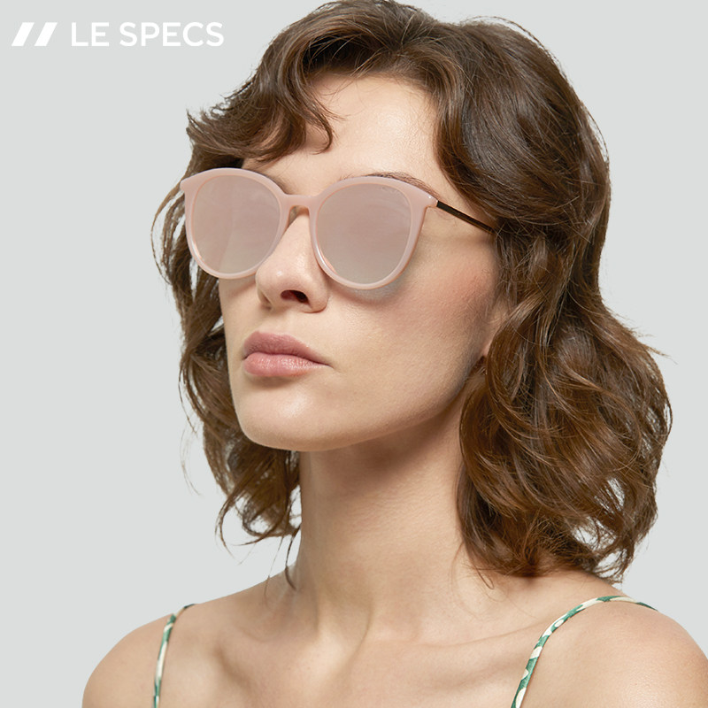 Le Specs Sunglasses European and American All-match Round Frame Color Sunglasses Women LE DANZING