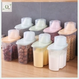 Герметичные банки, банки для чая, герметичные банки, кухонные прозрачные герметичные банки, бутылки с крышками, небольшие банки для хранения круп, банки для пищевых продуктов.