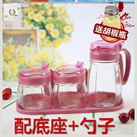 Розовый 1 масляный горшок 2 приправы+база