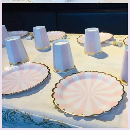 Пластина для пикника INS ONDOSALE PAPECT PAYERED DIRSTED COWNERGARTEN CAPE DISC CREATION NORDIC Красочный весенний тур 2020